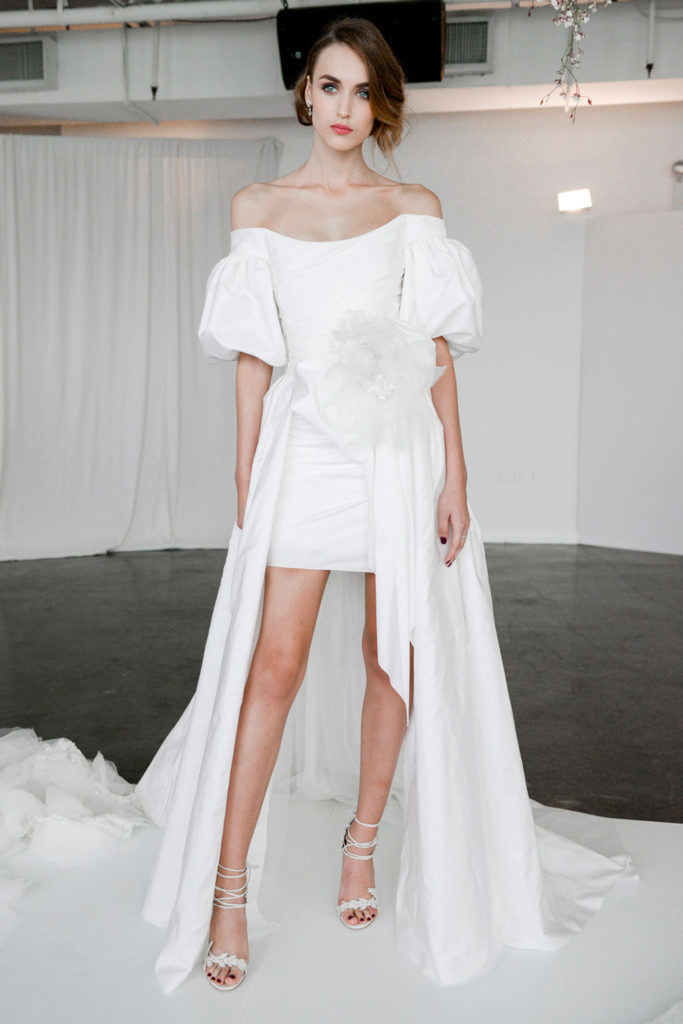 Marchesa brd F18 025 683x1024 - Wedding Trends - From Princess Capes to Polished Pants