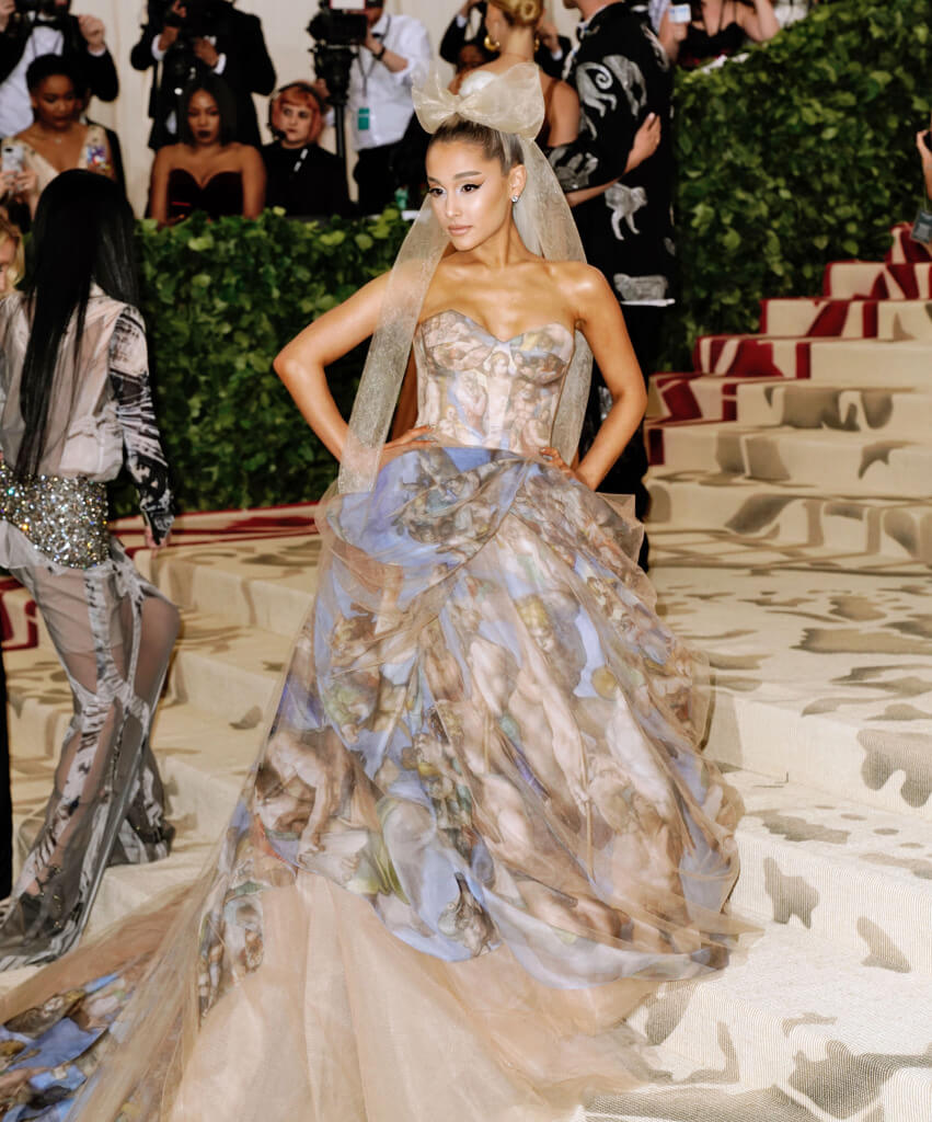 Ariana Grande in Vera Wang 2018 - Our Favorite Met Gala Looks in the Last Decade