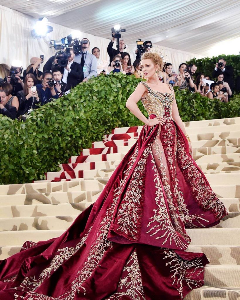 Blake Lively in Atelier Versace 819x1024 - Our Favorite Met Gala Looks in the Last Decade