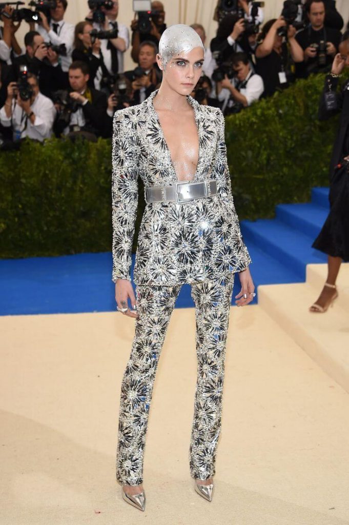 Cara Delevingne in Chanel 2017 681x1024 - Our Favorite Met Gala Looks in the Last Decade