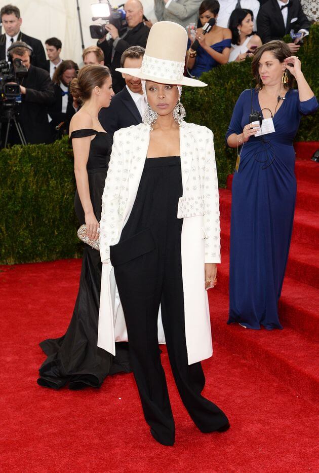 Erykah Badu in Givenchy 2014 1 - Our Favorite Met Gala Looks in the Last Decade